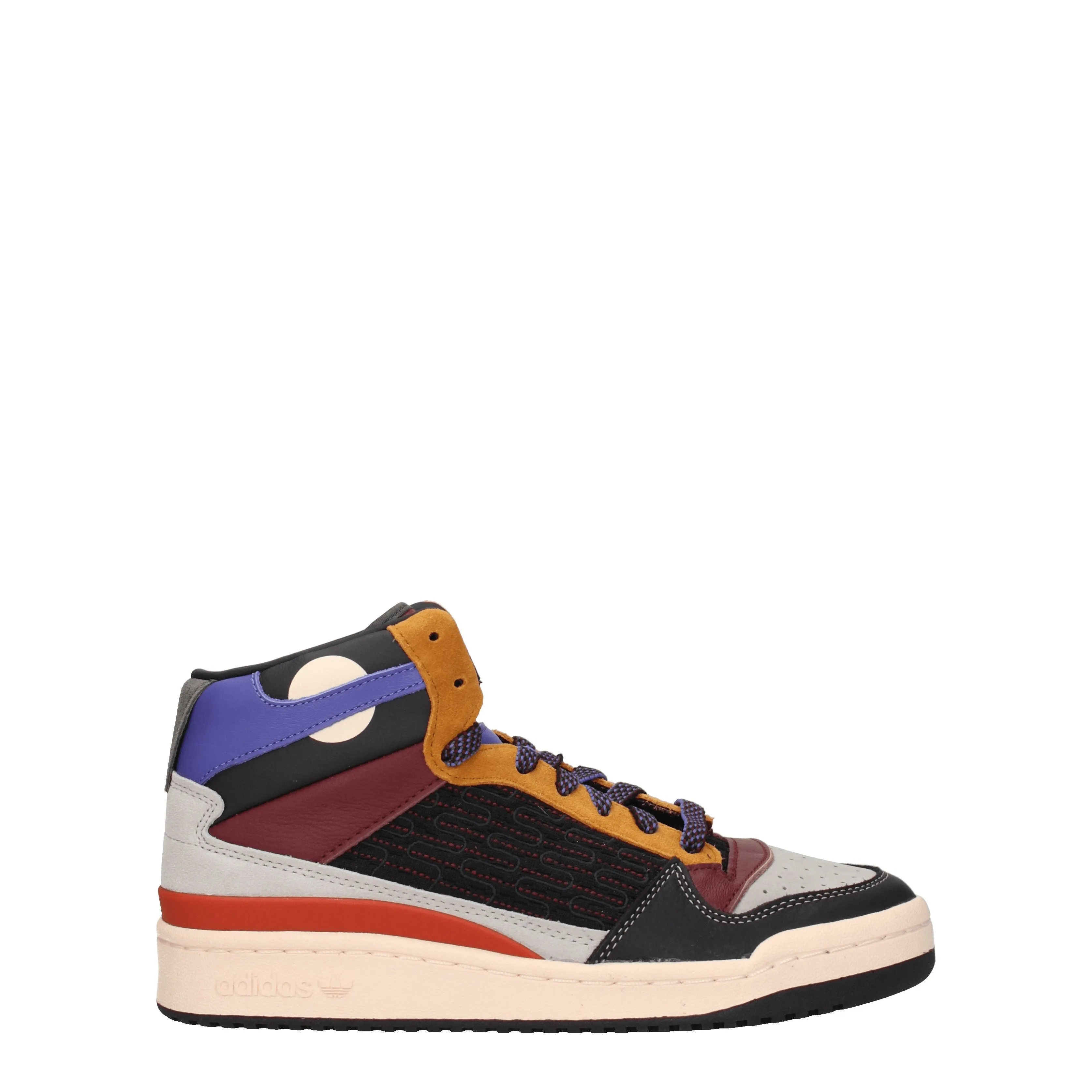 Adidas Sneakers Forum Uomo Pelle Nero/Multicolore