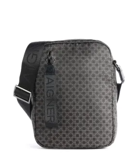  Aigner Nico S Borsa a tracolla nylon marrone/nero  