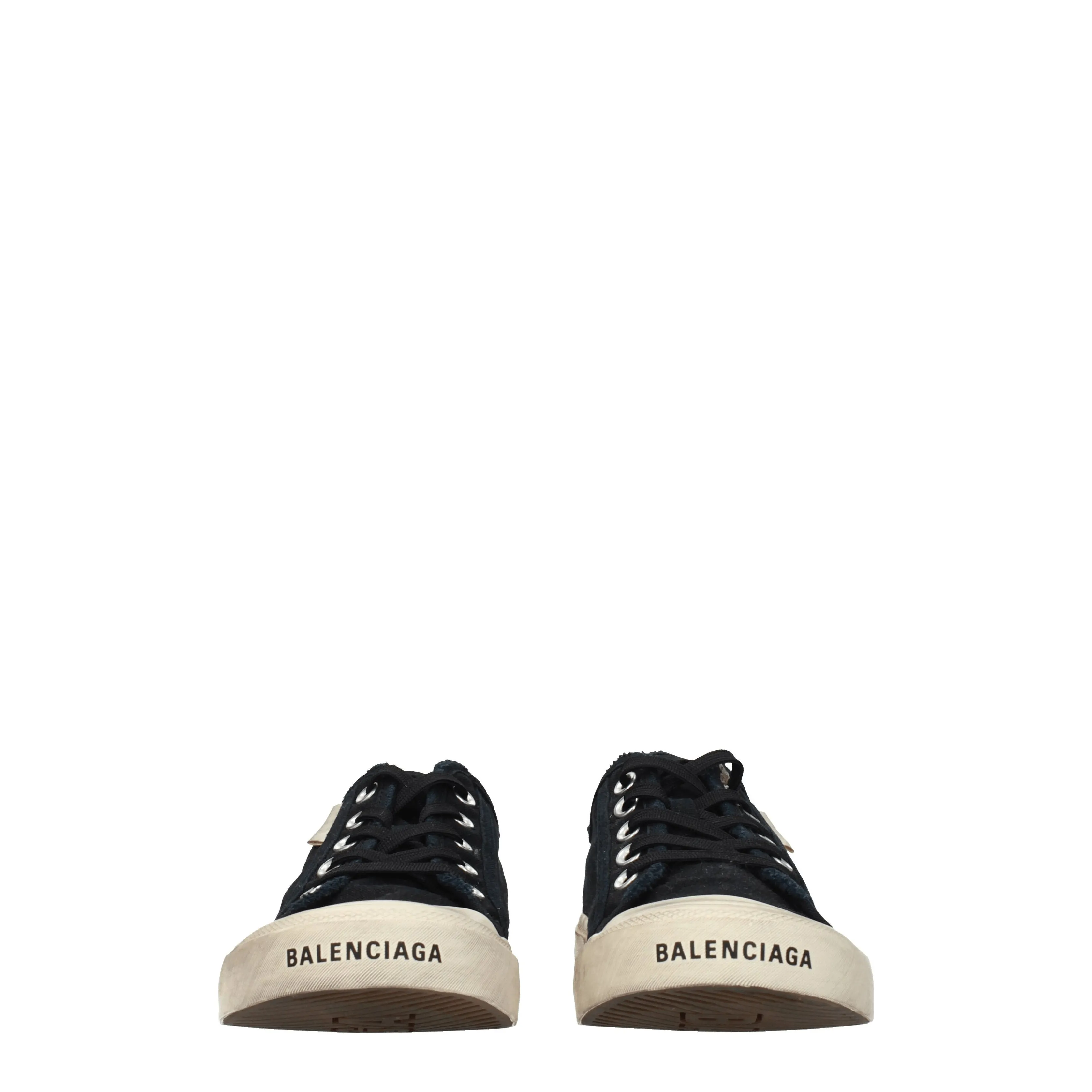 Balenciaga Sneakers Paris low top Donna Tessuto Nero