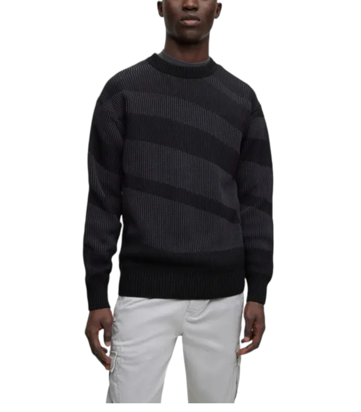 Boss Uomo Maglione A Girocollo  Arace