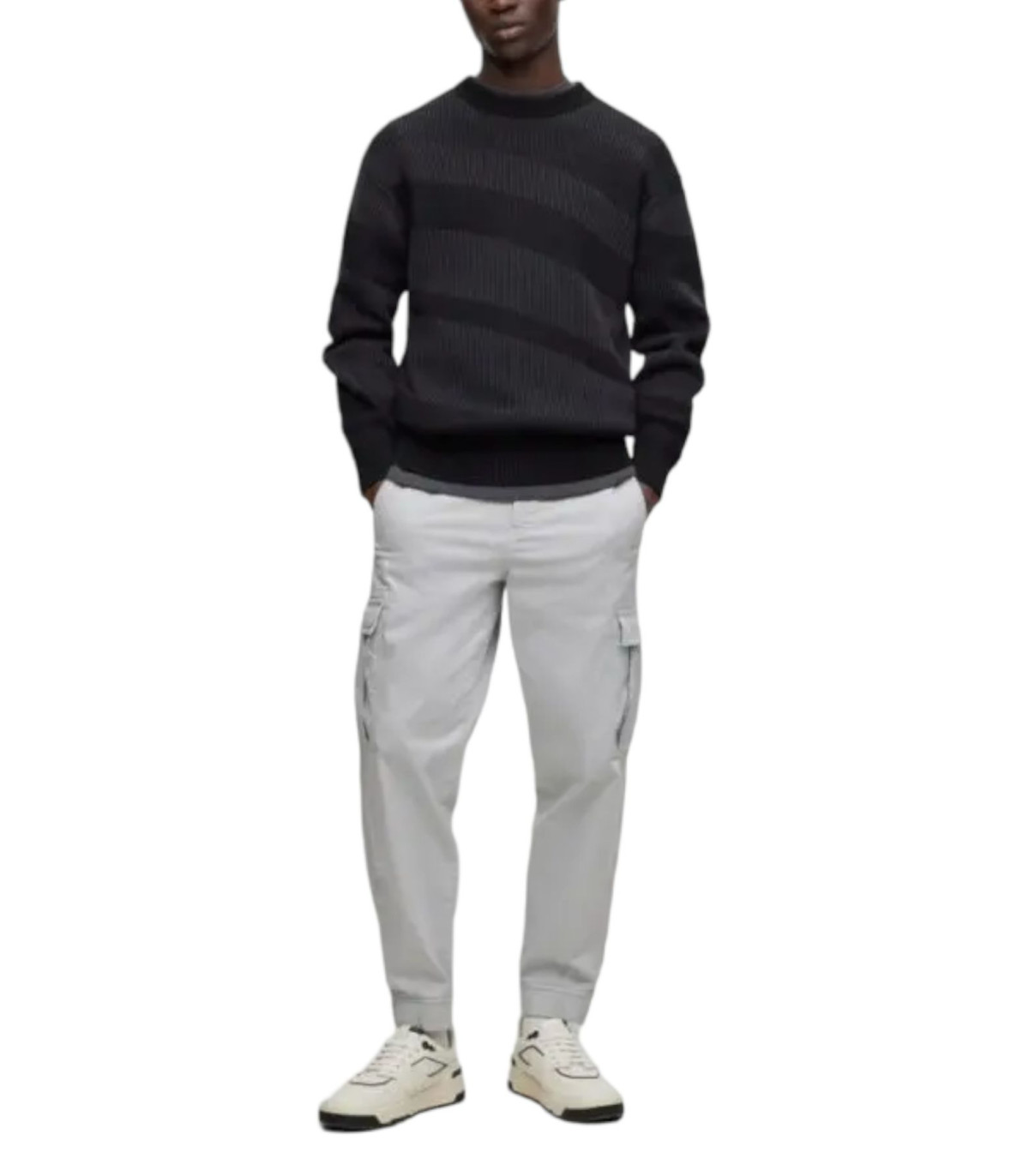 Boss Uomo Maglione A Girocollo  Arace