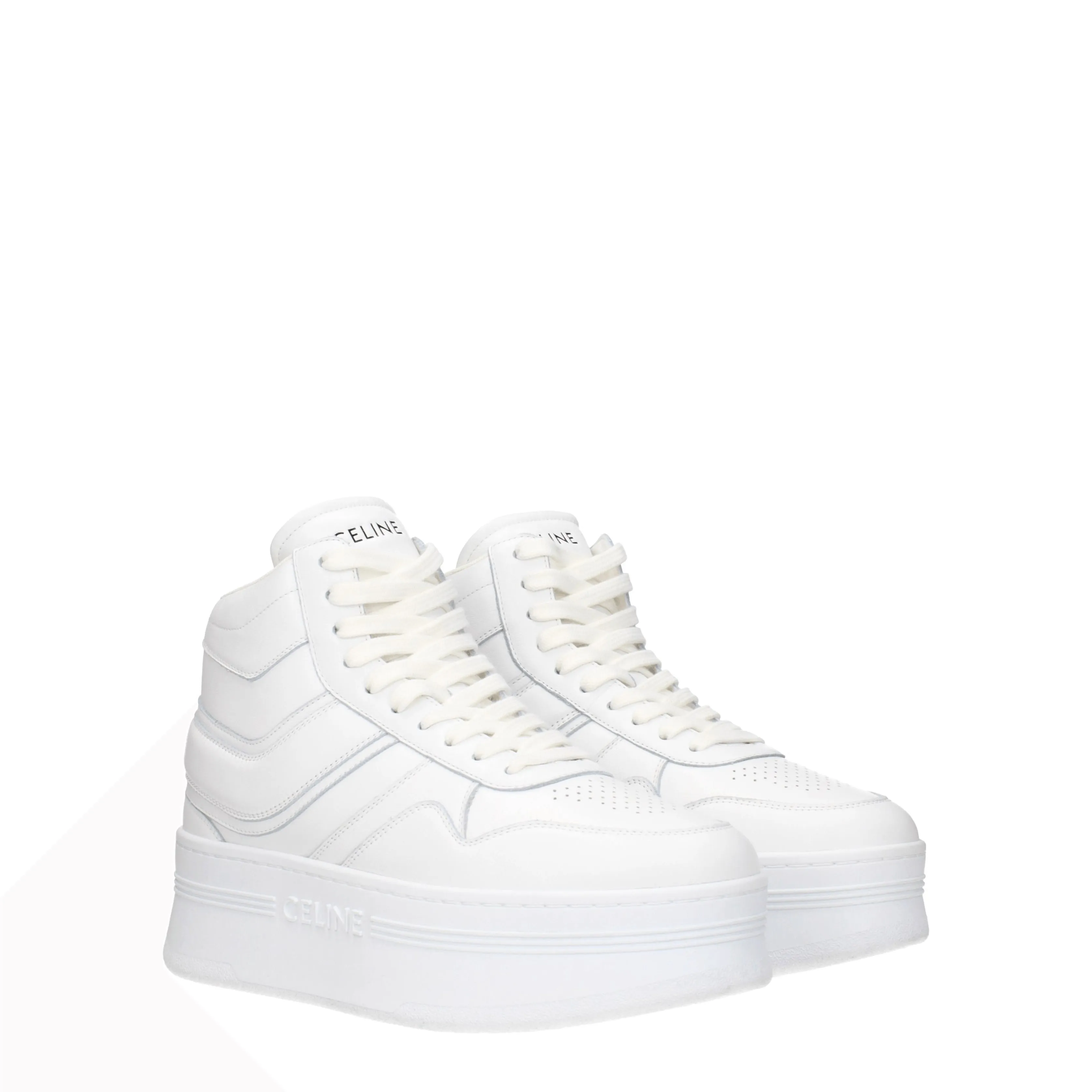Celine Sneakers Donna Pelle Bianco