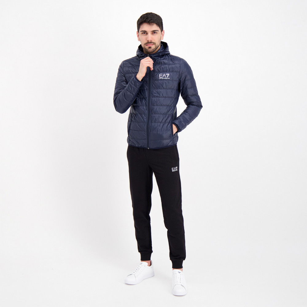 EA7 Emporio Armani PIUMINO LEGGERO CON CAPPUCCIO PACKABLE