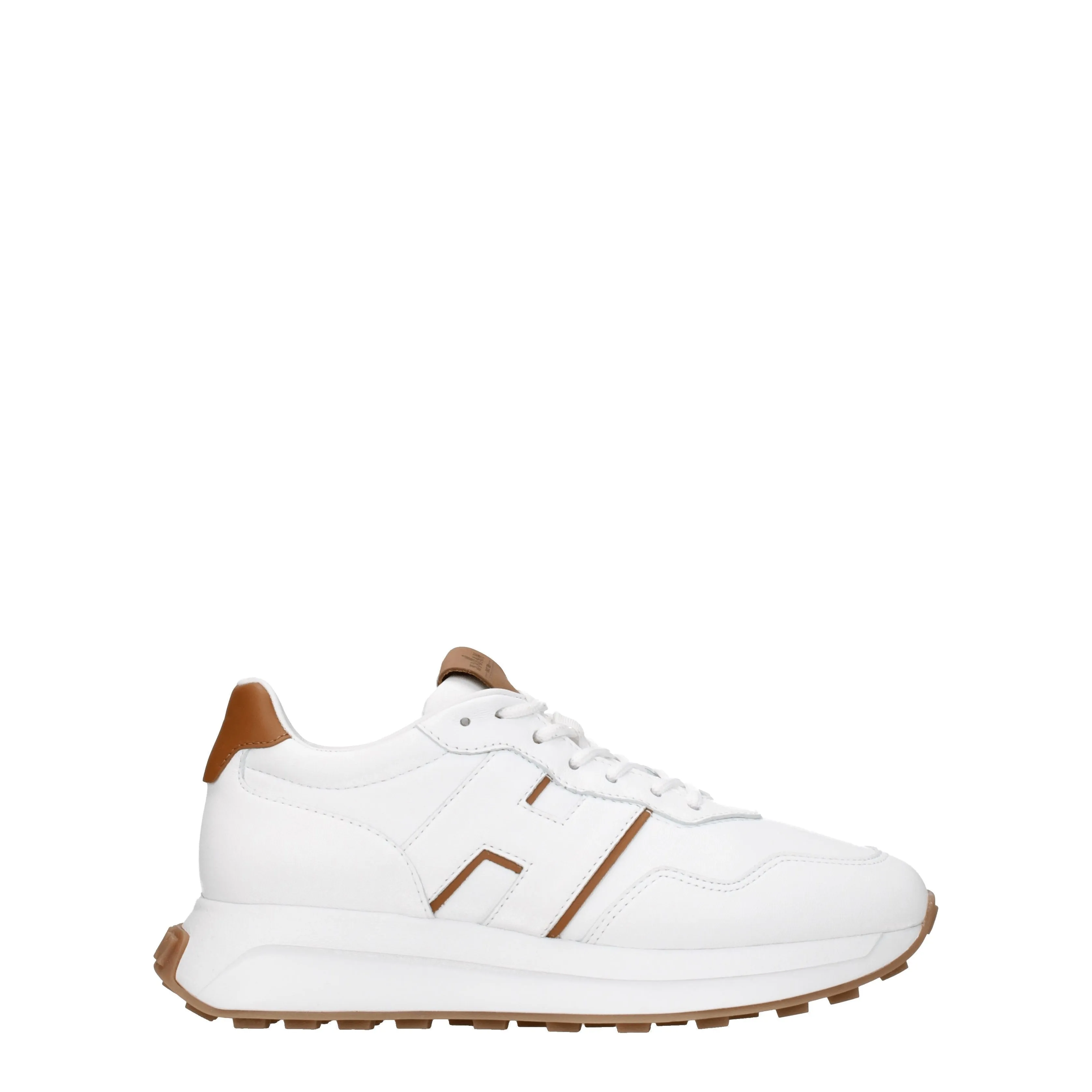 Hogan Sneakers H641 Donna Pelle Bianco/Beige