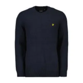 LYLE & SCOTT MAGLIONE GIROCOLLO ARMY IN COTONE