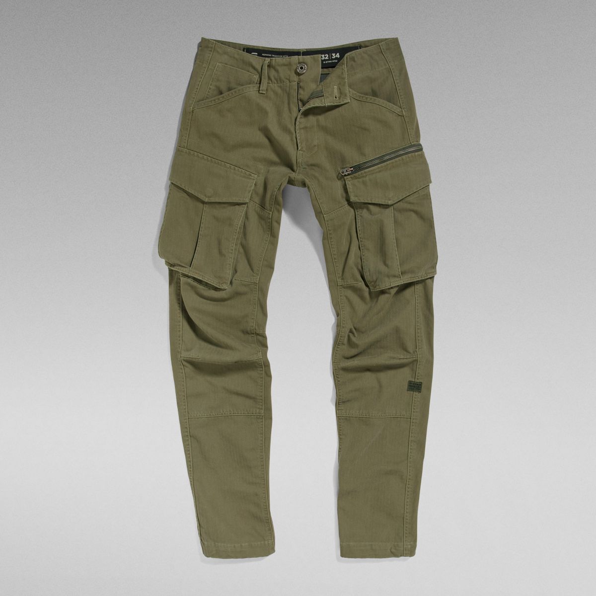 PANTALONI Uomo G-STAR D02190 C893 ROVIC ZIP B23 OLIVE NIGHT