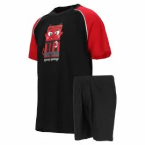 pigiama da bambino corto a.c. milan 16091 prodotto ufficiale 