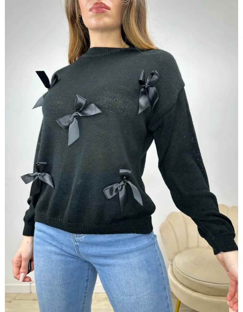 PULL PRIMAVERILE SARA NERO