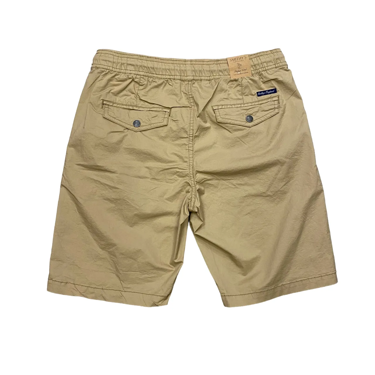 Smithy's Bermuda casual da uomo con elastico in vita MBE845 safari