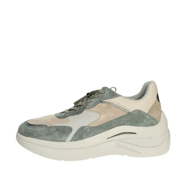 Stonefly  SNEAKERS BASSA 220161 BEIGE/VERDE