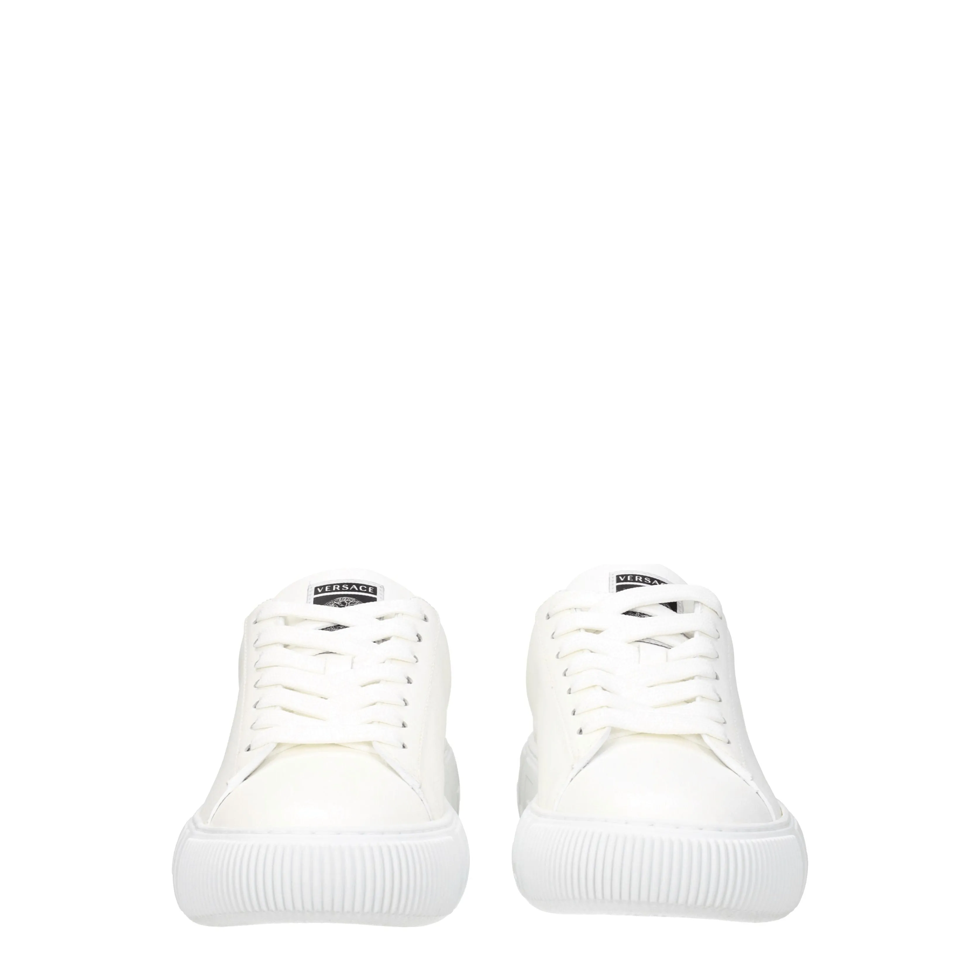 Versace Sneakers Donna Pelle Bianco